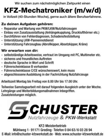 Stellenangebot